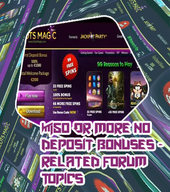 No deposit bonus slots